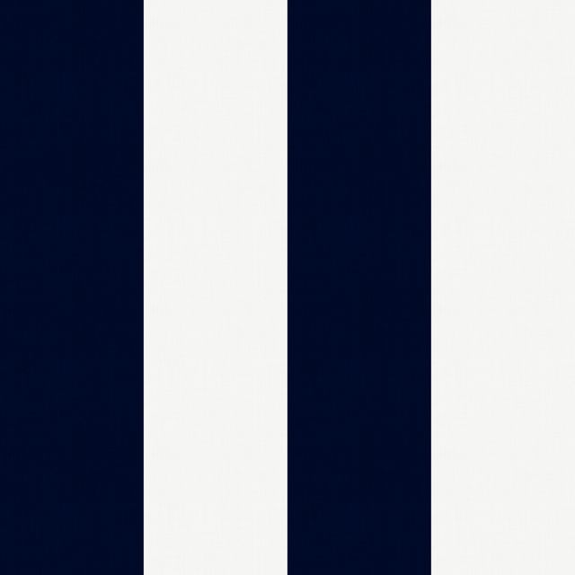 Large Stripe Bright Navy Fire Retardant Fabric