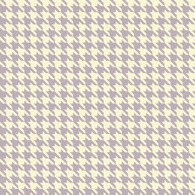 Small Hounds Tooth Lilac Fire Retardant Fabric