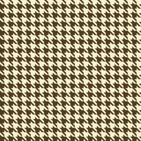 Small Hounds Tooth Taupe Sand Fire Retardant Fabric