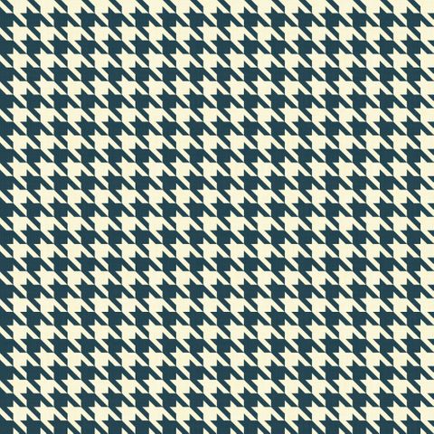 Small Hounds Tooth Mallard Fire Retardant Fabric