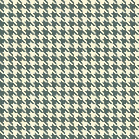 Small Hounds Tooth Light Teal Green Fire Retardant Fabric