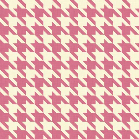 Big Hounds Tooth Dusty Pink Fire Retardant Fabric