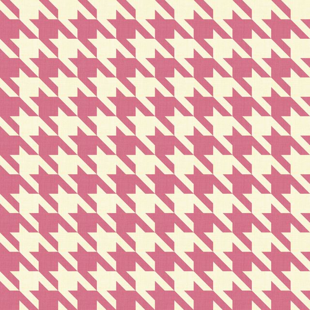 Big Hounds Tooth Dusty Pink Fire Retardant Fabric