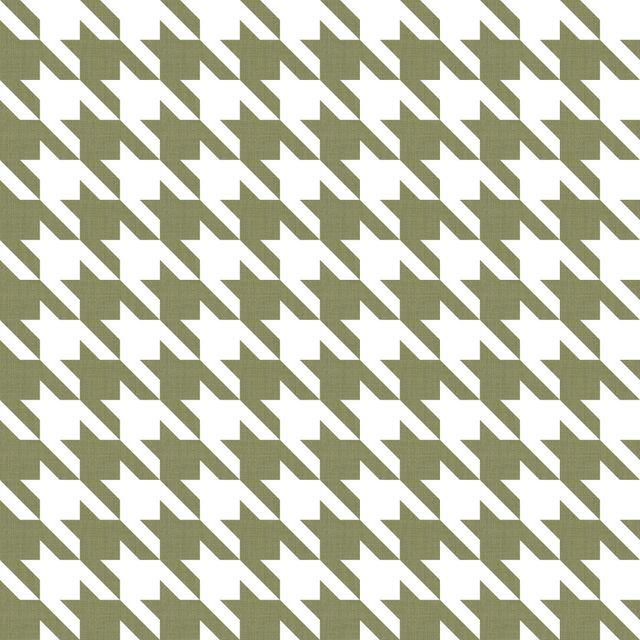 Big Hounds Tooth Pistachio Fire Retardant Fabric