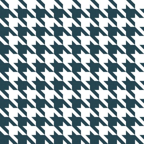 Big Hounds Tooth Mallard Fire Retardant Fabric