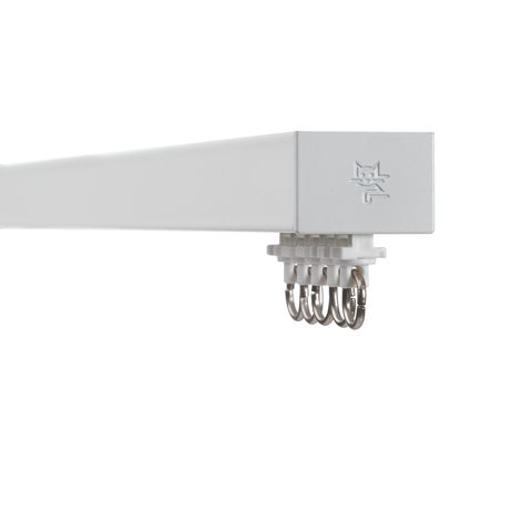 Silent Gliss  Silent Gliss SG 6970 Uncorded Curtain Track System White