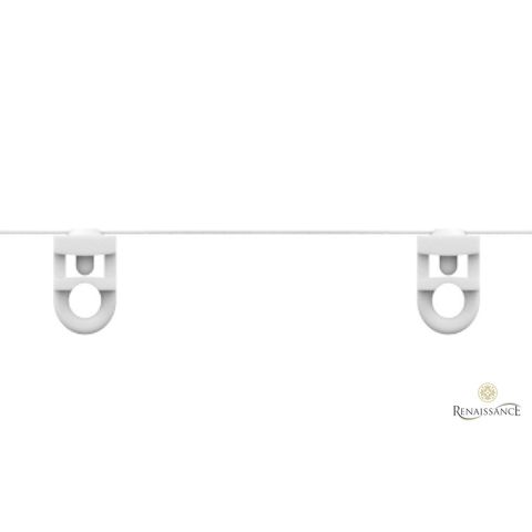 Heavy Duty Curtain Track Silver Alluminium