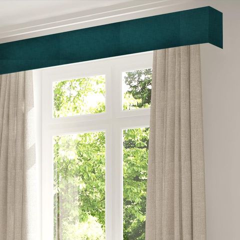 Eltham Teal Pelmet