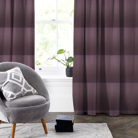 Esther Plum Made To Measure Curtain