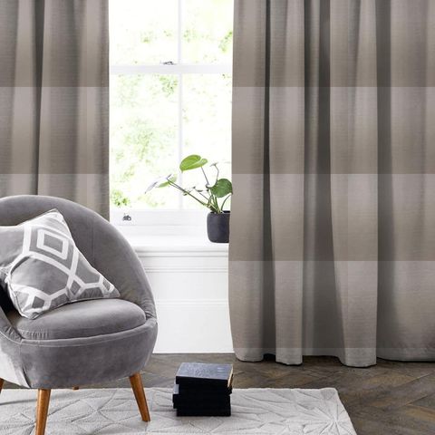 Esther Silver Made To Measure Curtain