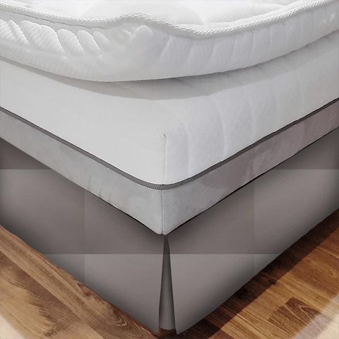 Esther Smoke Bed Base Valance