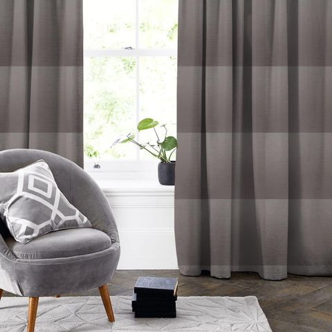 Esther Smoke Made To Measure Curtain