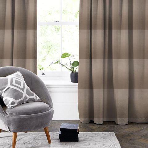 Esther Taupe Made To Measure Curtain