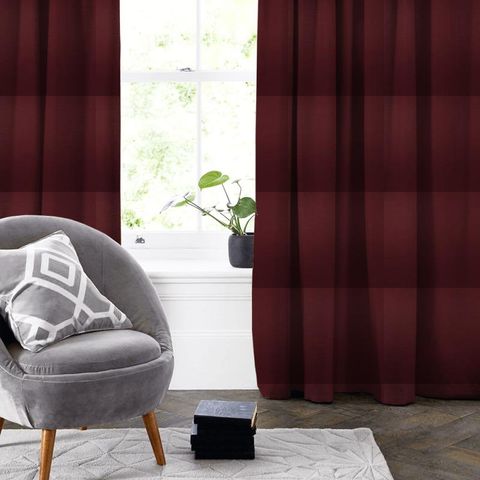 Esther Wine Made To Measure Curtain