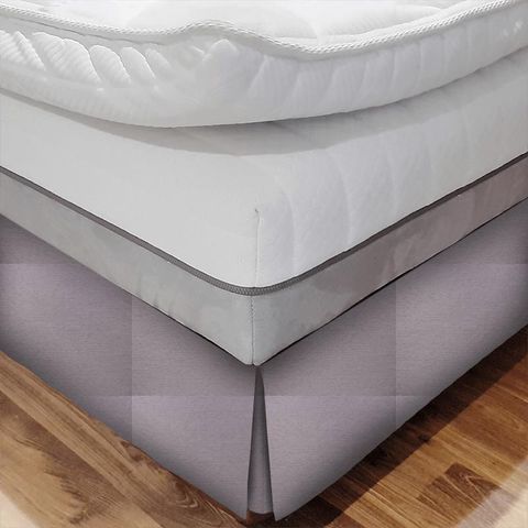 Adeline Heather Bed Base Valance