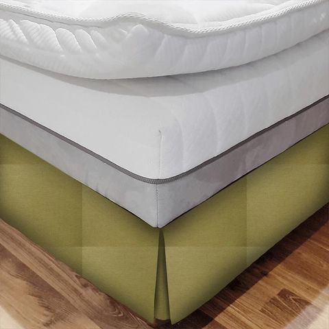 Adeline Pistachio Bed Base Valance