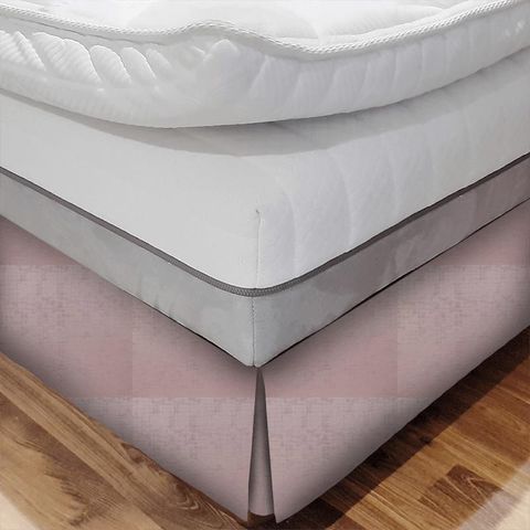 Azurite Pink Bed Base Valance