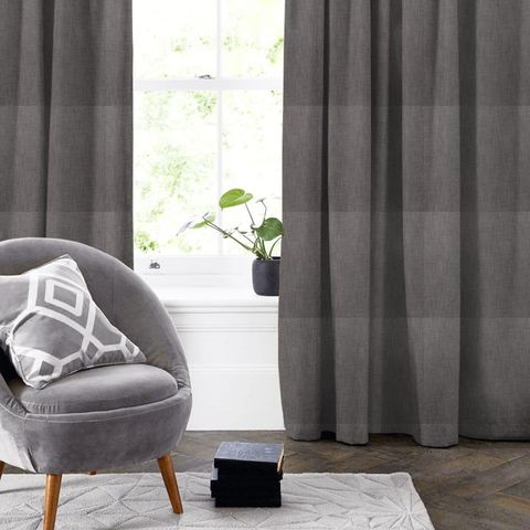 Eltham Charcoal Made To Measure Curtain