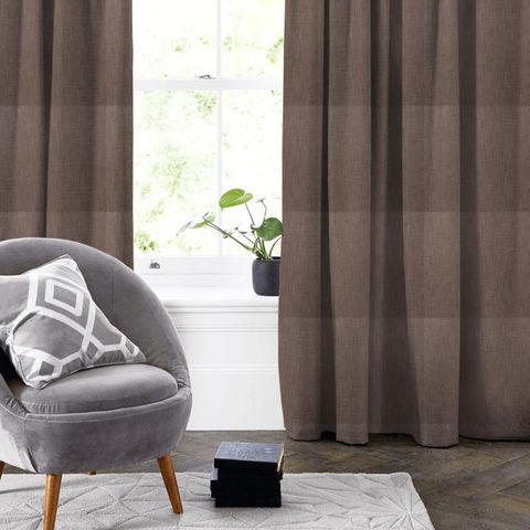 Eltham Coffee Made To Measure Curtain