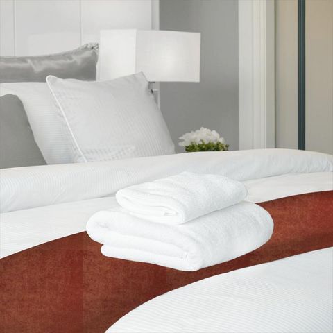 Savoy Orange Bed Runner