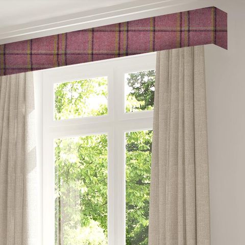 Glen Lyon Pink Pelmet