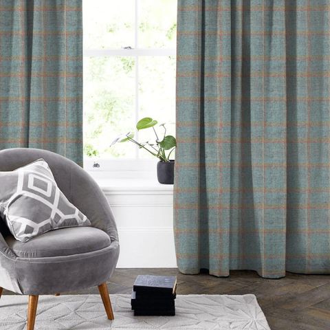 Glen Lyon Sage Made To Measure Curtain