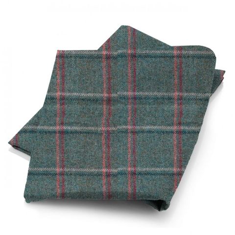 Glen Lyon Teal Fabric