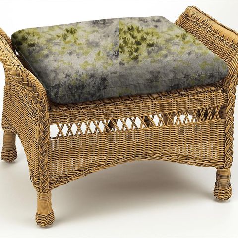 Fiore Charcoal/Chartreuse Box Cushion