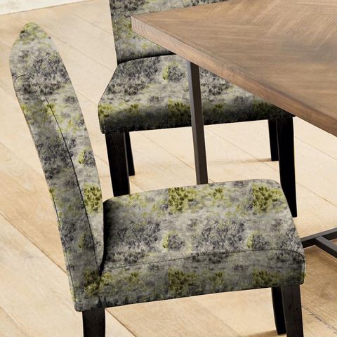 Fiore Charcoal/Chartreuse Seat Pad Cover