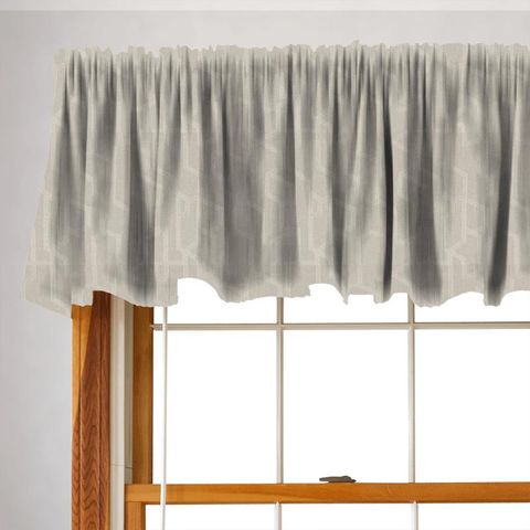 Labyrinth Linen Valance