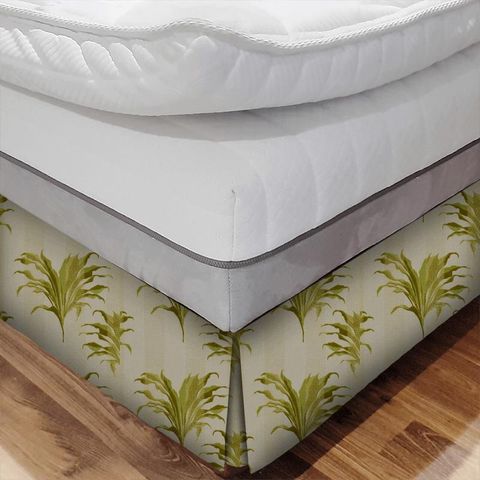 Palma Citron Bed Base Valance