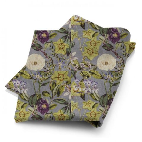 Passiflora Slate/Amethyst Fabric