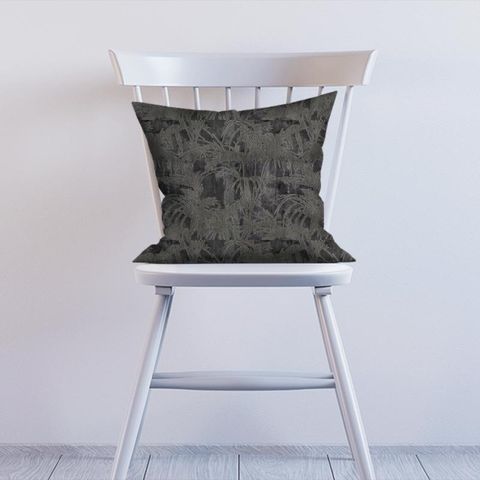 Tropicale Charcoal Cushion