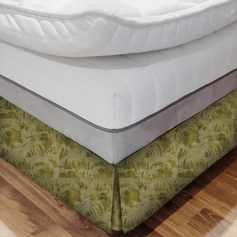 Tropicale Citron Bed Base Valance