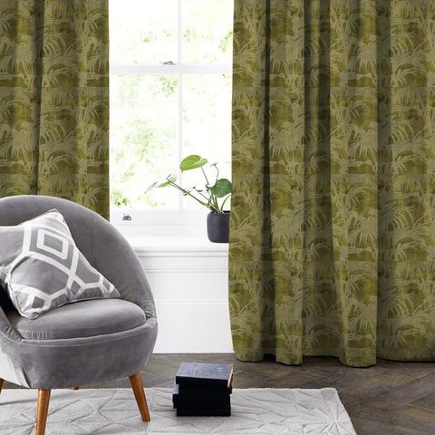Tropicale Citron Made To Measure Curtain