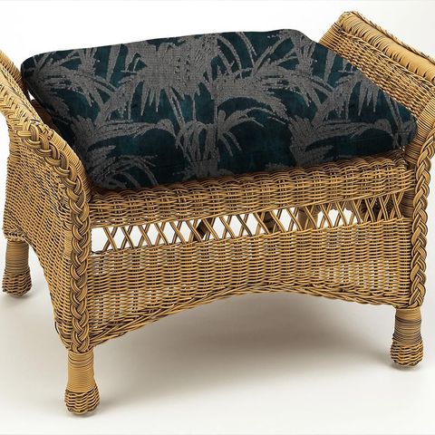 Tropicale Kingfisher Box Cushion