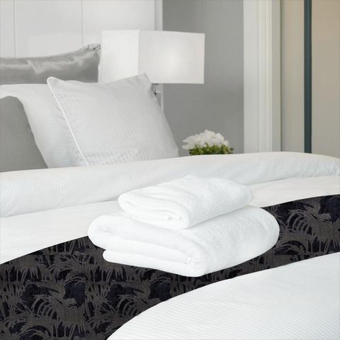 Tropicale Midnight Bed Runner