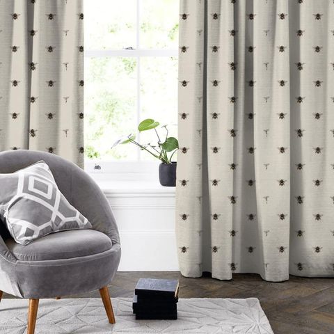 Abeja Ivory Made To Measure Curtain