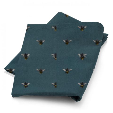 Abeja Teal Fabric