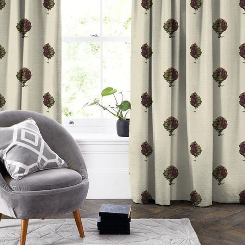 Artichoke Ivory Made To Measure Curtain