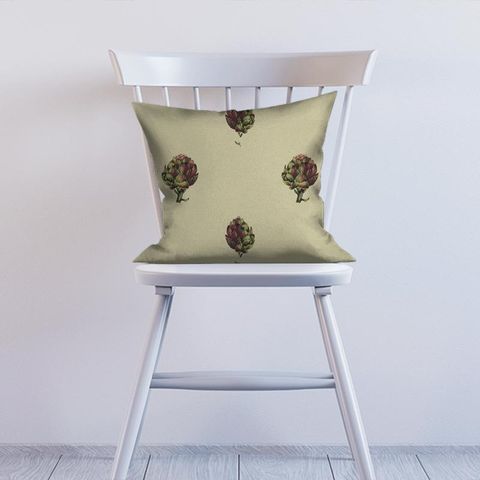 Artichoke Linen Cushion