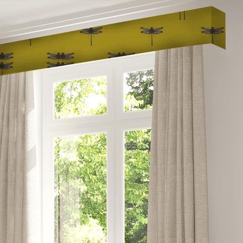 Azure Ochre Pelmet