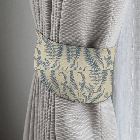 Folium Denim Tieback