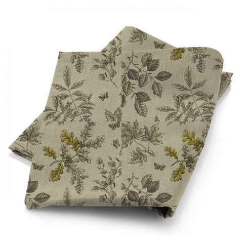 Hortus Charcoal/Ochre Fabric