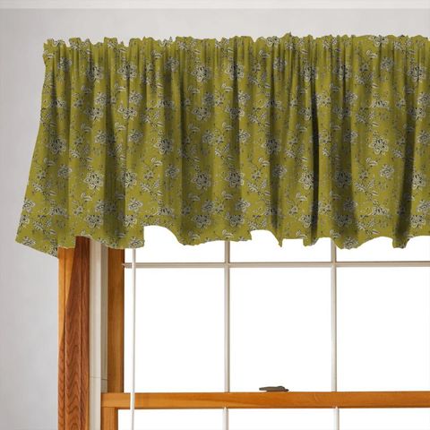 Palampore Chartreuse Valance