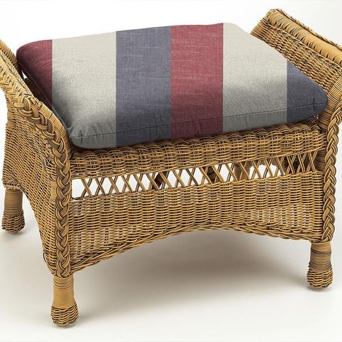 Buckton Denim/Red Box Cushion