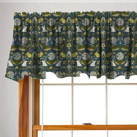 Forester Forest/Chartreuse Valance