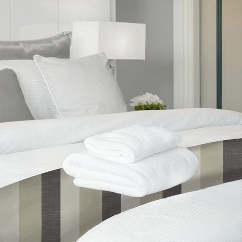 Buckton Charcoal Bed Runner