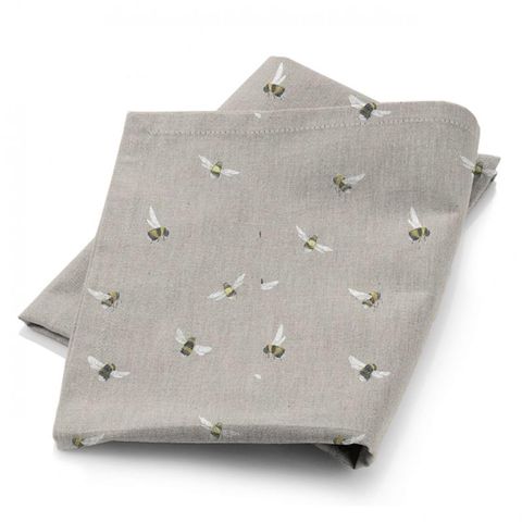 Busy Bees Linen Fabric