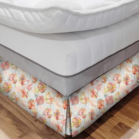 Cassava Cinnamon Bed Base Valance